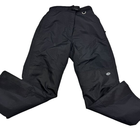 Slalom Black Insulated Reinforced Winter/Ski/Snowboarding Pants Women's Size 8 - Picture 3 of 9